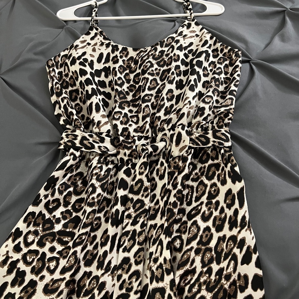 Leopard Print Dress